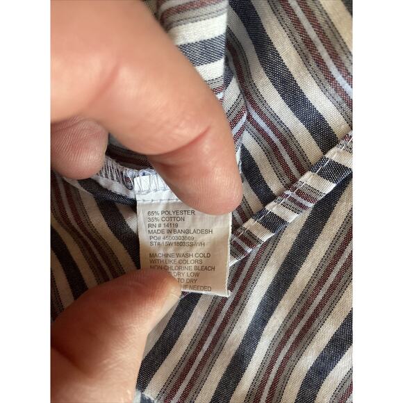 Plains Western Wear Men’s XL Pearl Snap Short Sleeve Western Cowboy Shirt - Picture 9 of 9